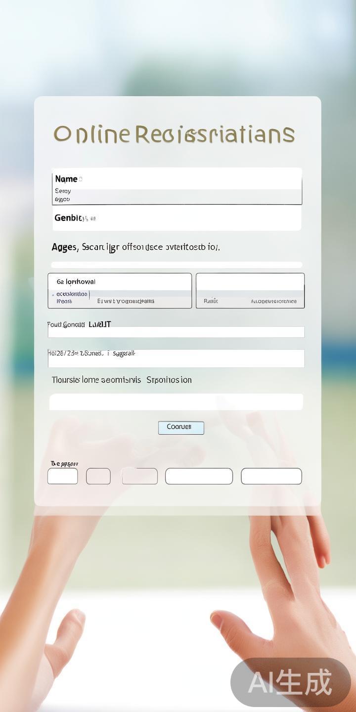 填写报名信息
在报名页面填写个人基本信息，包括姓
