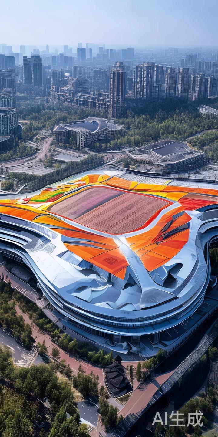 以北京某著名体育综合体的建设为例，可以清楚看到开元